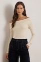Lauren Ralph Lauren sweter pozostałe beżowy 200P07922