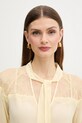 Patrizia Pepe bluzka żółty 8C0859.A692
