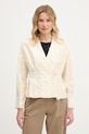 Hoss Intropia giacca da donna in cotone beige 6283165
