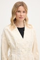 Hoss Intropia giacca da donna in cotone beige 6283165