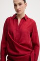 Hoss Intropia bluzka czerwony 6283167