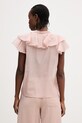 Ρούχα Μπλούζα με προσθήκη μεταξιού Marella FARAONE 2613161074200 ροζ