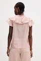 Ρούχα Μπλούζα με προσθήκη μεταξιού Marella FARAONE 2613161074200 ροζ