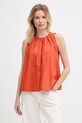 Marella рубашка для женщин с хлопком Emme by Marella оранжевый 2615161042200
