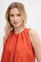 Marella рубашка для женщин с хлопком Emme by Marella оранжевый 2615161042200