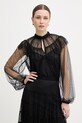 Twinset bluzka regular czarny 261TP2772