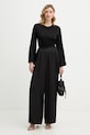Twinset longsleeve bawełniany 261LB2HCC czarny SS26