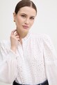 Twinset bluzka bawełniana biały 261TF2114