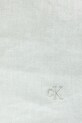 Calvin Klein Jeans camicetta con spalline da donna con lino LV047F119G turchese