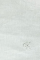 Calvin Klein Jeans camicetta con spalline da donna con lino LV047F119G turchese