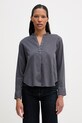 Marc O'Polo bluzka damska bawełniana szary 5000013384