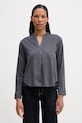 Marc O'Polo bluzka damska bawełniana szary 5000013384