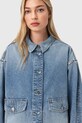 AllSaints koszula jeansowa HETTIE niebieski W113PE