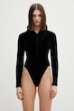 VETEMENTS body gładkie czarny WE76BD412B