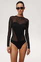 Undress Code body Soulmate Bodysuit z elastanem czarny 1126