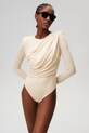 Undress Code body American Beauty Bodysuit z elastanem beżowy 1150UC