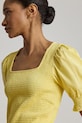 Lauren Ralph Lauren bluzka damska bawełniana żółty 200P09102