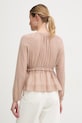 Odzież Gaudi bluzka damska z wiskozy 611FD45032 beżowy