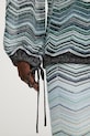 Missoni bluzka DS26SJ0F.BK01H9 niebieski