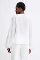 Ρούχα BOSS Orange πουκαμίσα γυναικεία βαμβακερή C Belvast 50559073 λευκό