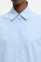 HUGO Blue рубашка для женщин из хлопка Epic_B 50559452 голубой