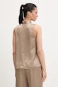 Odjeća HUGO bluza sa otvorenim ramenima za žene 50566904 bež