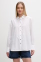 HUGO koszula damska bawełniana Erigeron biały 50559507
