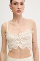 Bardot bluzka damska koronkowa beżowy 60295TB