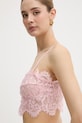 Bardot блузка жіноча мереживна рожевий 60295TB