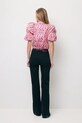 Odzież Bizuu bluzka bawełniana CASSANDRA CASSANDRA.MULTIKOLOR różowy