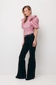 Bizuu bluzka bawełniana CASSANDRA różowy CASSANDRA.MULTIKOLOR