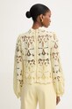 Odzież Morgan bluzka damska OMBRAK żółty