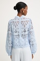 Odzież Morgan bluzka damska OMBRAK niebieski