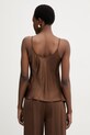 Odzież Haveone top damski z wiskozy RWG.Q012 brązowy