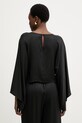 Odzież Haveone bluzka damska z wiskozy CWG.Q009 czarny