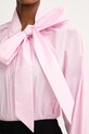 Morgan bluzka koszulowa damska bawełniana ODIPA różowy