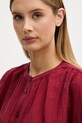 Sisley košile dámská s lyocellem burgundské 5RBKLQ0B7