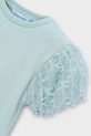 Djevojčice Dječja bluza Mayoral 3001.6A.Mini.PPY2 tirkizna