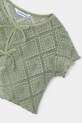 Mayoral bluzka dziecięca zielony 3015.6J.Mini.PPY2