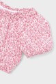 Dziewczynka Mayoral bluzka bawełniana dziecięca 3026.6E.Mini.PPY2 różowy