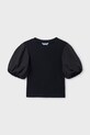 Mayoral bluzka dziecięca z elastanem czarny 6001.8A.Junior.PPY2