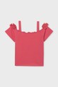 Mayoral bluzka dziecięca 6003.8B.Junior.PPY2 różowy SS26