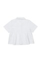 Marni bluzka koszulowa dziecięca bawełniana MC121F SHIRT M01741.M00UW biały SS26