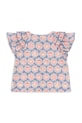 Κοριτσίστικα Παιδική βαμβακερή μπλούζα Konges Sløjd KIM FRILL SS SHIRT GOTS KS104906.PPY2 πολύχρωμο