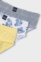 Chłopiec Mayoral slipy dziecięce 3-pack 10168.5E.Mini.PPY2 żółty