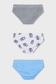 Mayoral slipy dziecięce 3-pack 10168.5E.Mini.PPY2 niebieski SS26