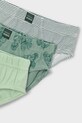 Chłopiec Mayoral slipy dziecięce 3-pack 10168.5E.Mini.PPY2 zielony