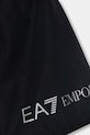 Chlapec EA7 Emporio Armani detské plavkové šortky 7B000341.AF13049 čierna