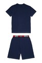 Παιδικό βαμβακερό σετ πιτζάμας Diesel UNFILP PYJAMA J02670.KYATR σκούρο μπλε SS26