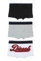 Παιδικό βαμβακερό μποξεράκι Diesel UM-UGORTRIPACK-DD UND SHORT 3-pack J02693.KYATR μαύρο SS26